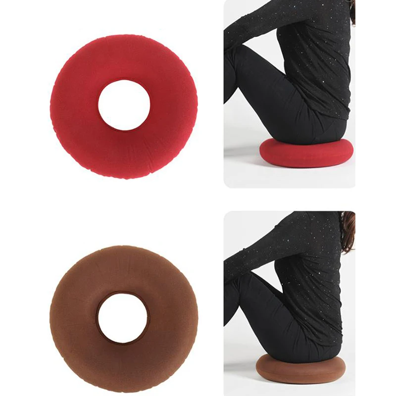 

35 см поддержка бедер, медицинская подушка для сиденья от геморроя, облегчение боли в виде копчика, подушка для пончика, подушка для стула с защитой от пролежней, подушка для пончика с насосом