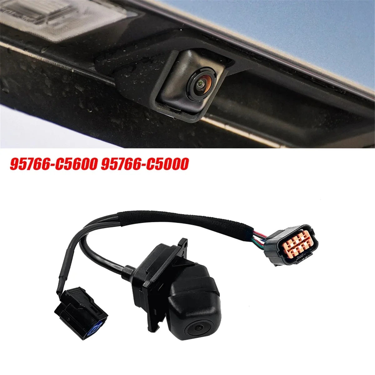 B-M Car Backup Rear View Camera 95766-C5600 for Kia Sorento 2015-2018 Car Reserve Park Assist Camera 95766C5000 95766C5600