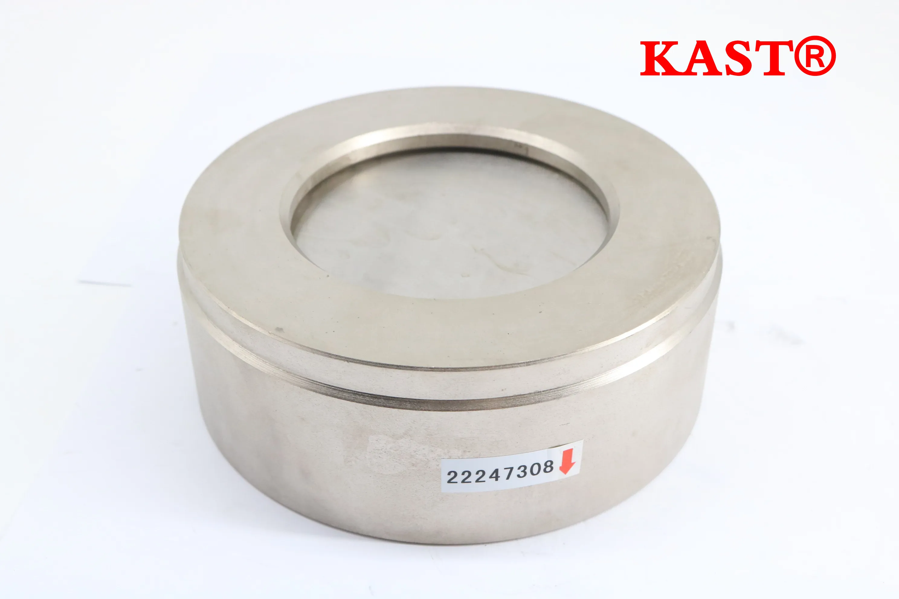 قطع غيار ضاغط الهواء اللولبي قرص مزدوج في اتجاه واحد لوحة مزدوجة غير عودة رقاقة نوع رفرف 22247308 صمام فحص أصلي