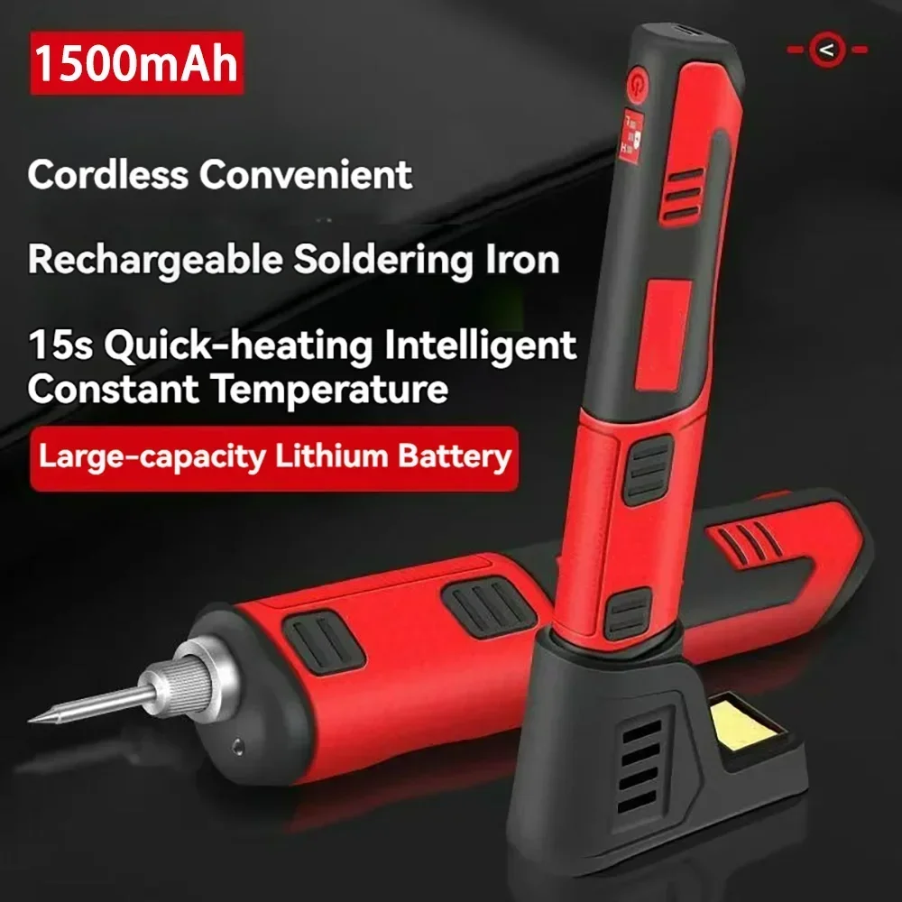 

Cordless Soldering Iron 1800mAh Rechargeable Soldering Tool Professional Portable Welding Tool Electronic Soldering Kit