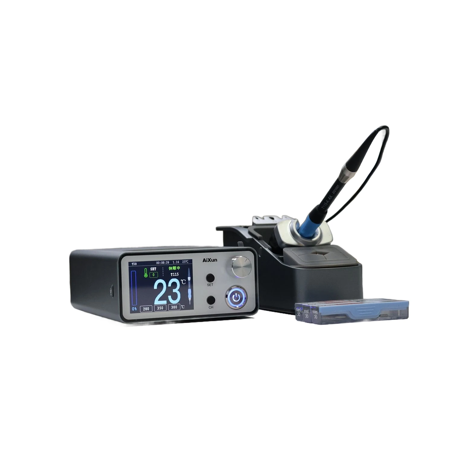

AiXun T3B 96W Micro Soldering Station With T115/T210 Series Handle Welding Iron Tips Electric Set for SMD BGA Repair