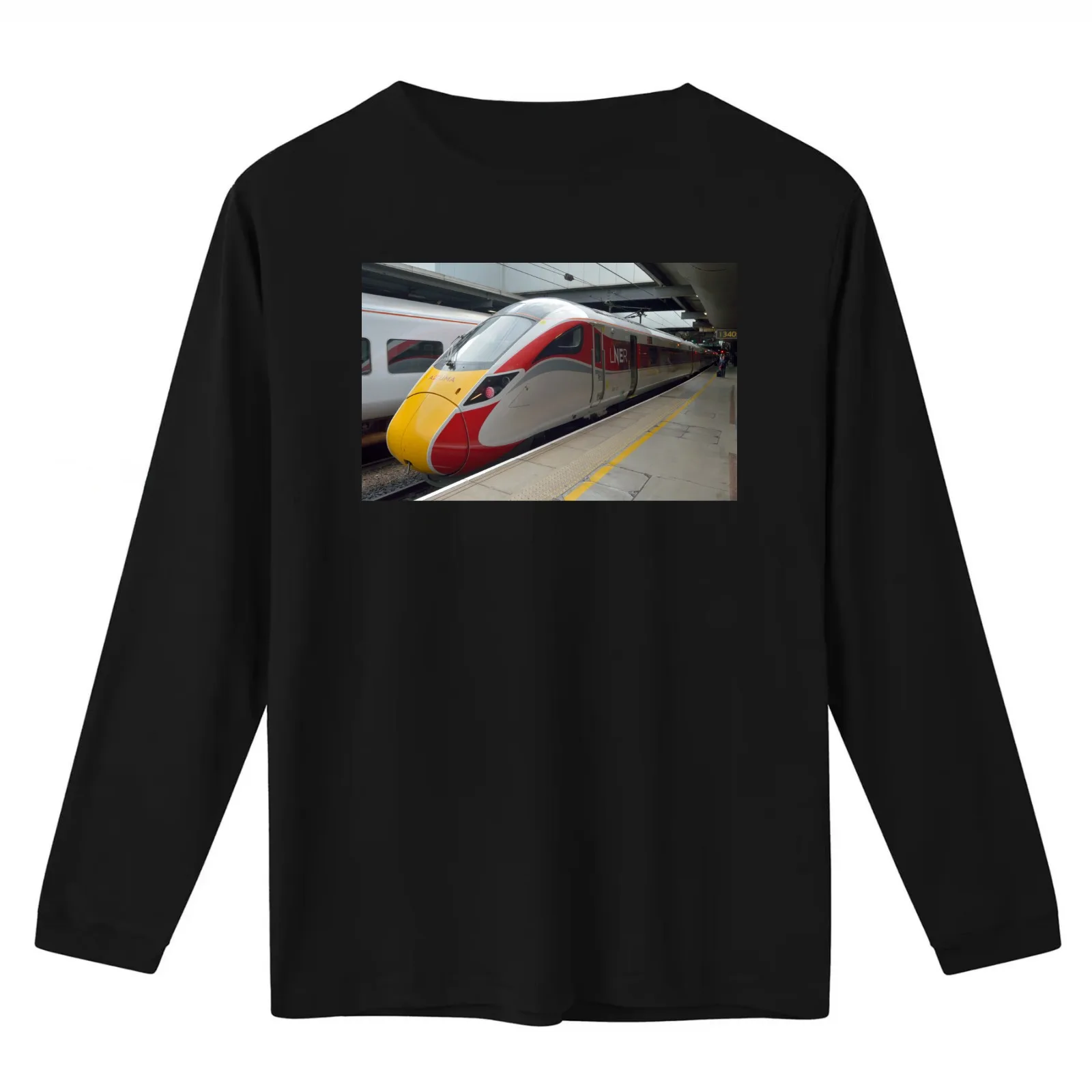 London North Eastern Railway Class 800 Azuma T-Shirt Summer Casual Cotton Tee Oversized Streetwear Tops Vintage Graphic Print