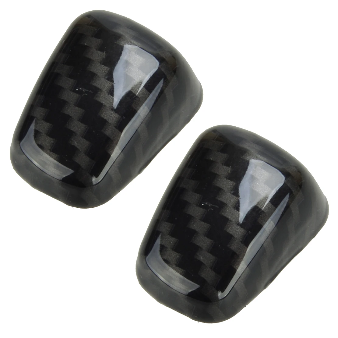 2pcs Carbon Fiber Style ABS Car Front Wiper Water Spout Cover Trim Fit for Jeep Grand Cherokee 2011-2016 2017 2018 2019 2020
