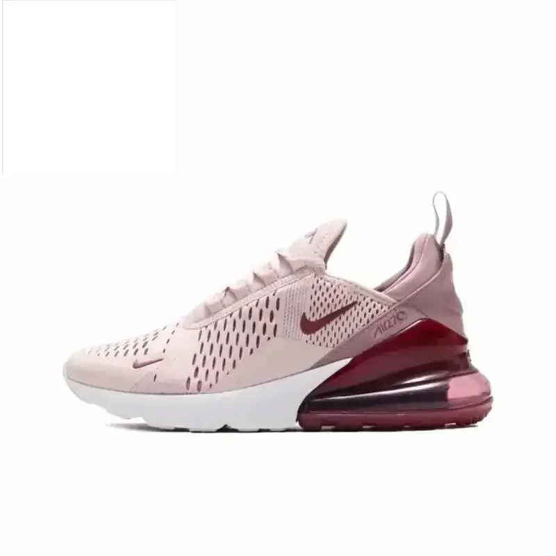 Nike Air Max 270 Men's Women's Running Supportive Retro Shock-absorbing Non-slip Low-top Air Cushion Casual Running Supportive P