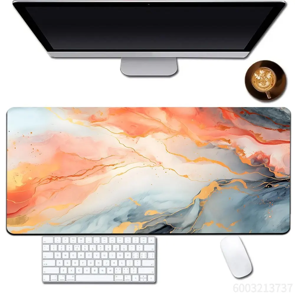 1pc Marble texture Large Mouse Pad computer mat Desk Mat keyboard mat Office Gaming Table Mat