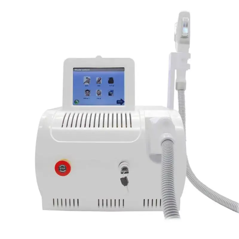 500,000 Shoots OPT Painless IPL Ice E light 8 Filters Anti-Aging Cooling System Photonic Rejuvenation Hair Removal Machine Salon