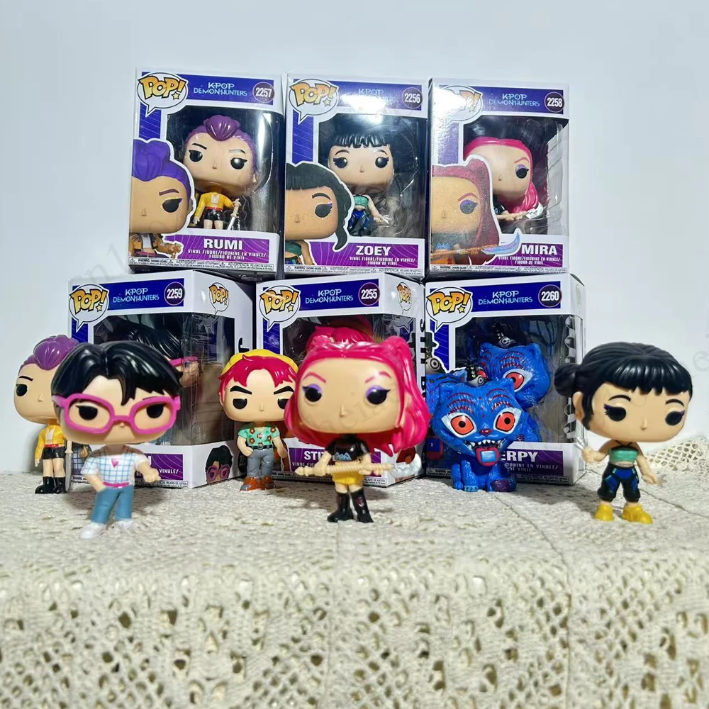 طبعة محدودة KPop شيطان الصيادين FUNKO POP الشكل-زوي رومي ميرا جينو ديربي سوسي أنيمي تحصيل لعبة مجسمة هدية #1