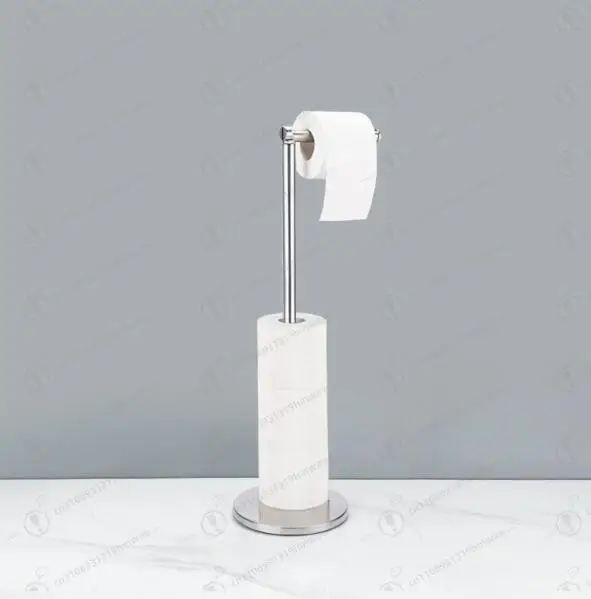 

Free-standing Toilet Paper Holder Holder for Bathroom Tissue Roll Dispenser, Holds 5 Rolls