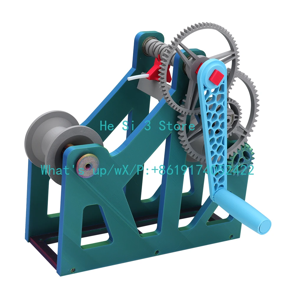 

3D Filament Winder Hand-Cranked Electric/Manual Switchable Spool Wrapping Tool for 3D Printing Filament Winder Universal Spooler