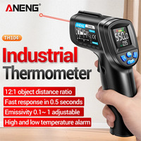 ANENG TH104 Infrared Handheld Temperature Gun -50~550℃ IR laser Sensor Thermometer Thermal Imager VA Screen Meter Pyrometer Too