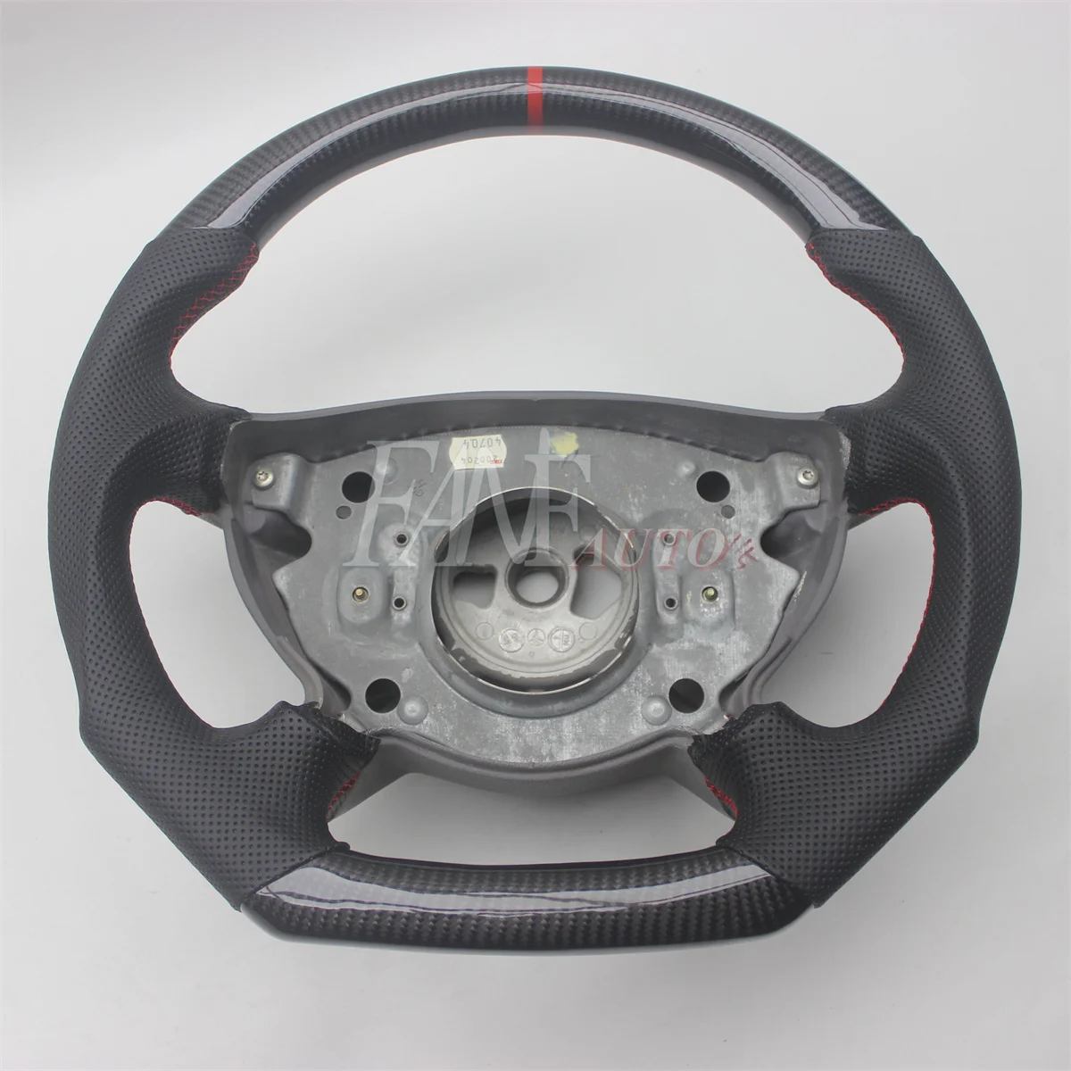 Real Carbon Fiber Steering Wheel for Mercedes-Benz E-Class W211 E320 E400 E55 AMG 2003–2006 G-Class W463 2002-2007