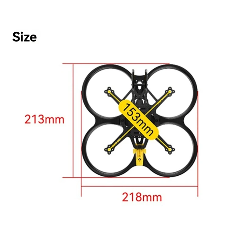 For Speedybee Bee35 3.5" Frame Kit For FPV Racing Drones For O3 HD VTX Drone Parts