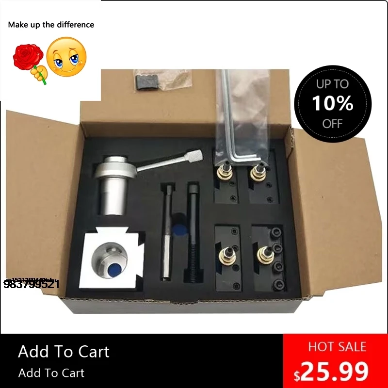 1104 Lathe Tool Bracket Cutting Machine Mini Quick Change Tool ScrewKit Drilling Rod Turning Facing Bracket Wrenc