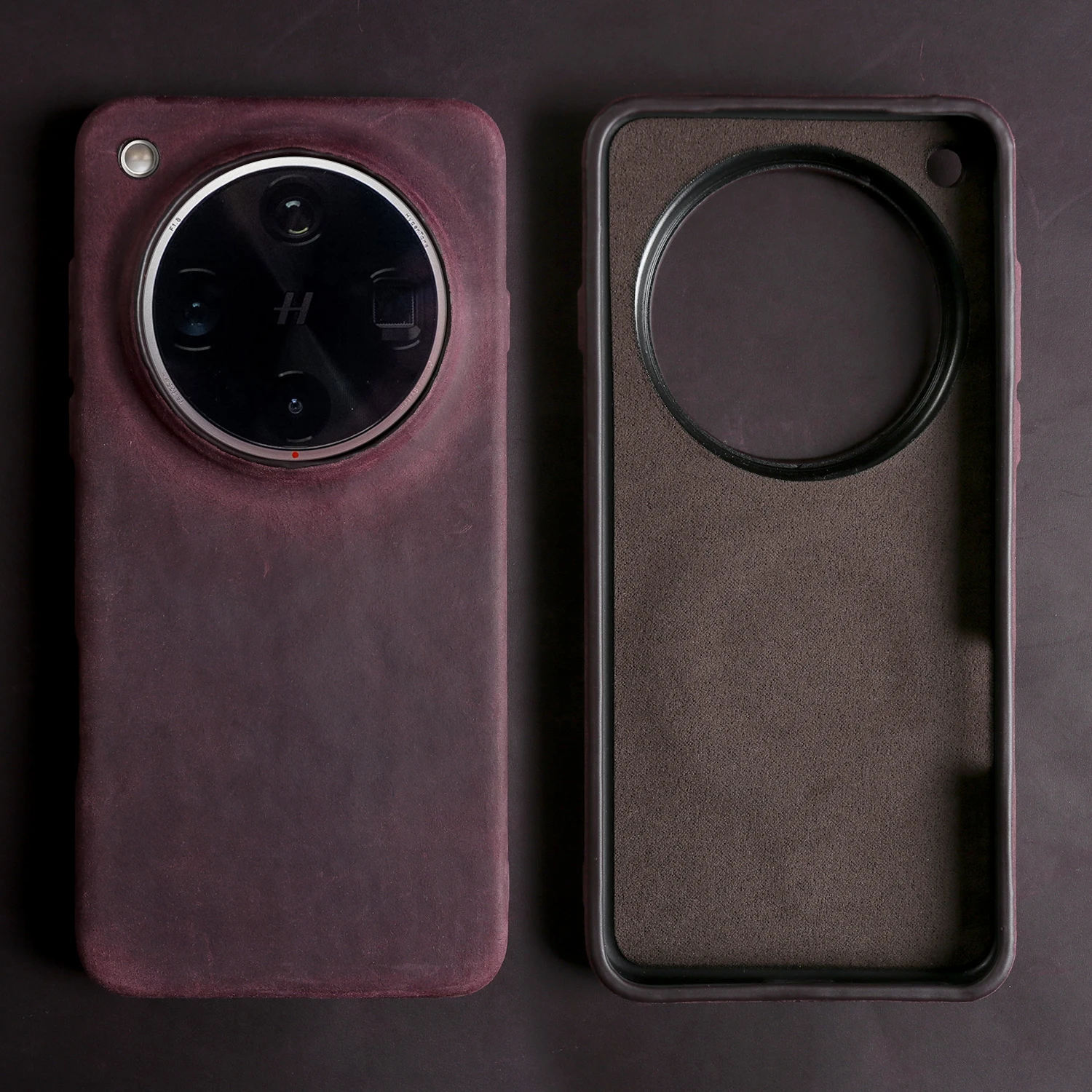 

Crazy Horse Pattern Genuine Leather Case For OPPO Find X8 Ultra X9 Pro X7 Ultra X6 X 8 Pro Reno9 Reno 9 Pro Plus Back Cover Case