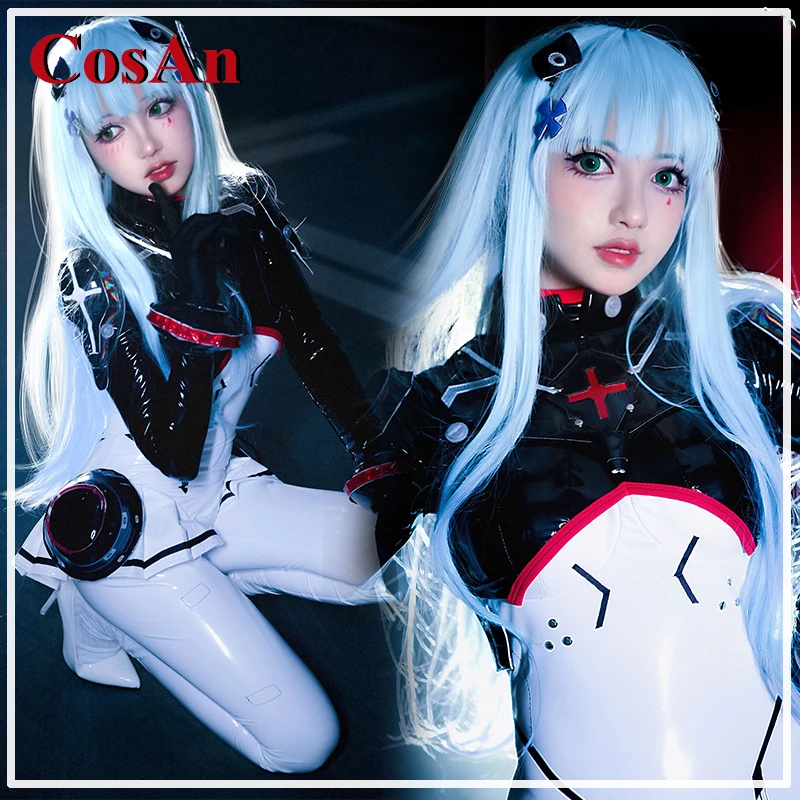 CosAn Game Girls Frontline HK416 Cosplay Costume Sweet Lovely Jumpsuits Uniform Activity Party Role Play Clothing