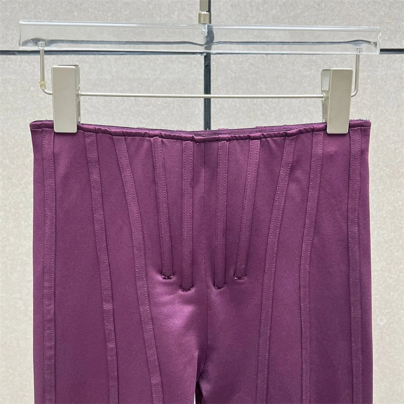 

Women's pants 2026 Spring new elastic fishbone slim pencil pants low waisted walking yoga pants Women's leggings y2k trousers