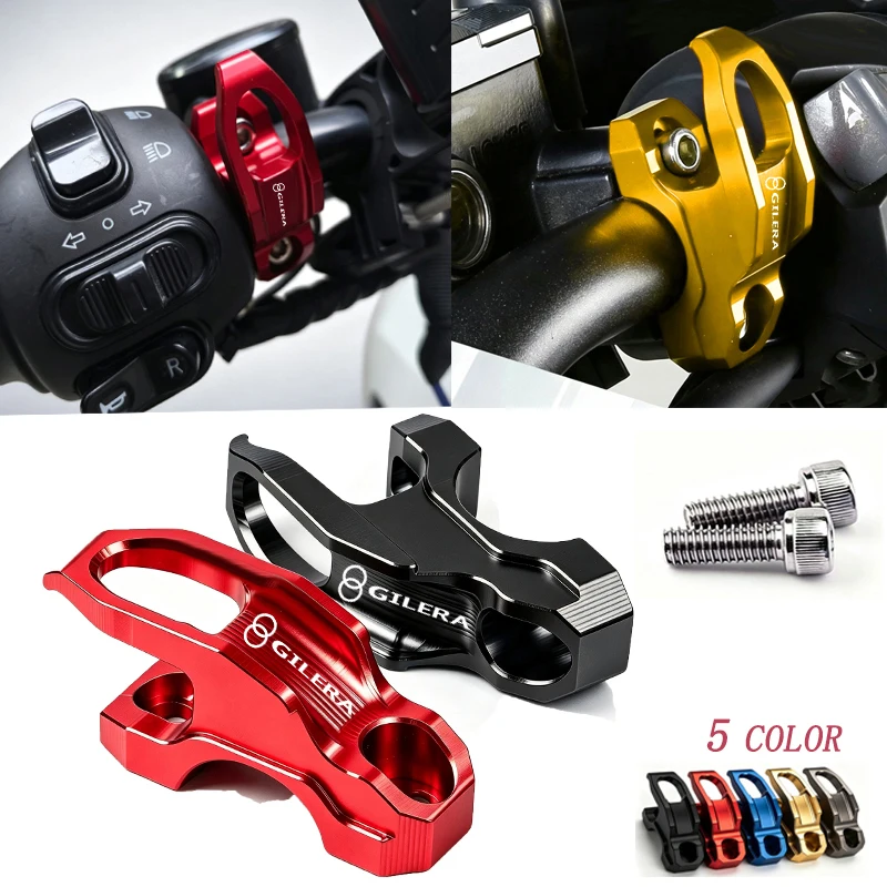 For Gilera GP800 Fuoco Nexus 500 Runner 50 125 200 Motorcycle Modification Accessories Handlebar Helmet Duffel Bag Helmet Hange