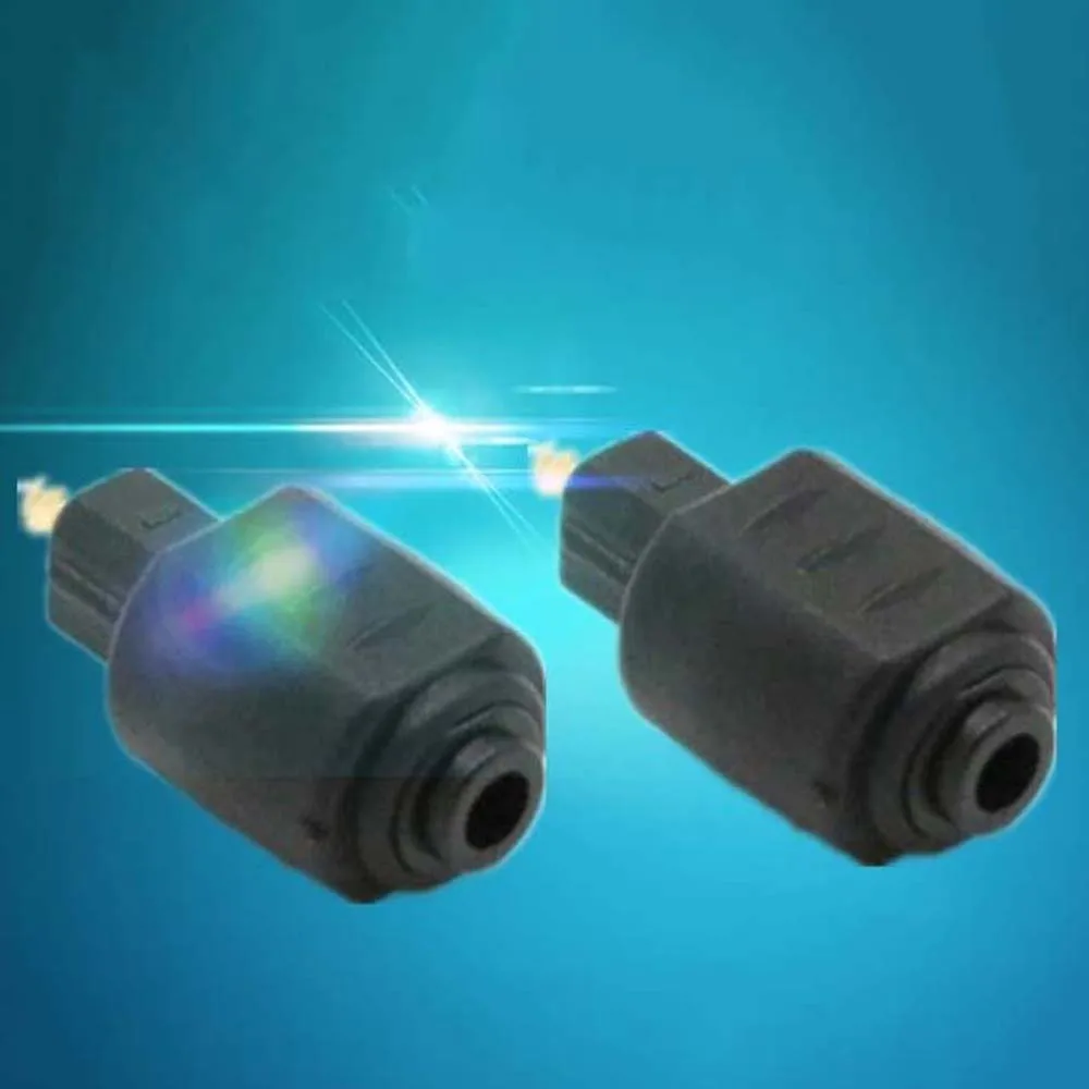 3.5mm Jack Toslink Adapter Optical Audio Connector Toslink Plug Converter Digital Optical Cable Adapter Fiber Optic Adapter