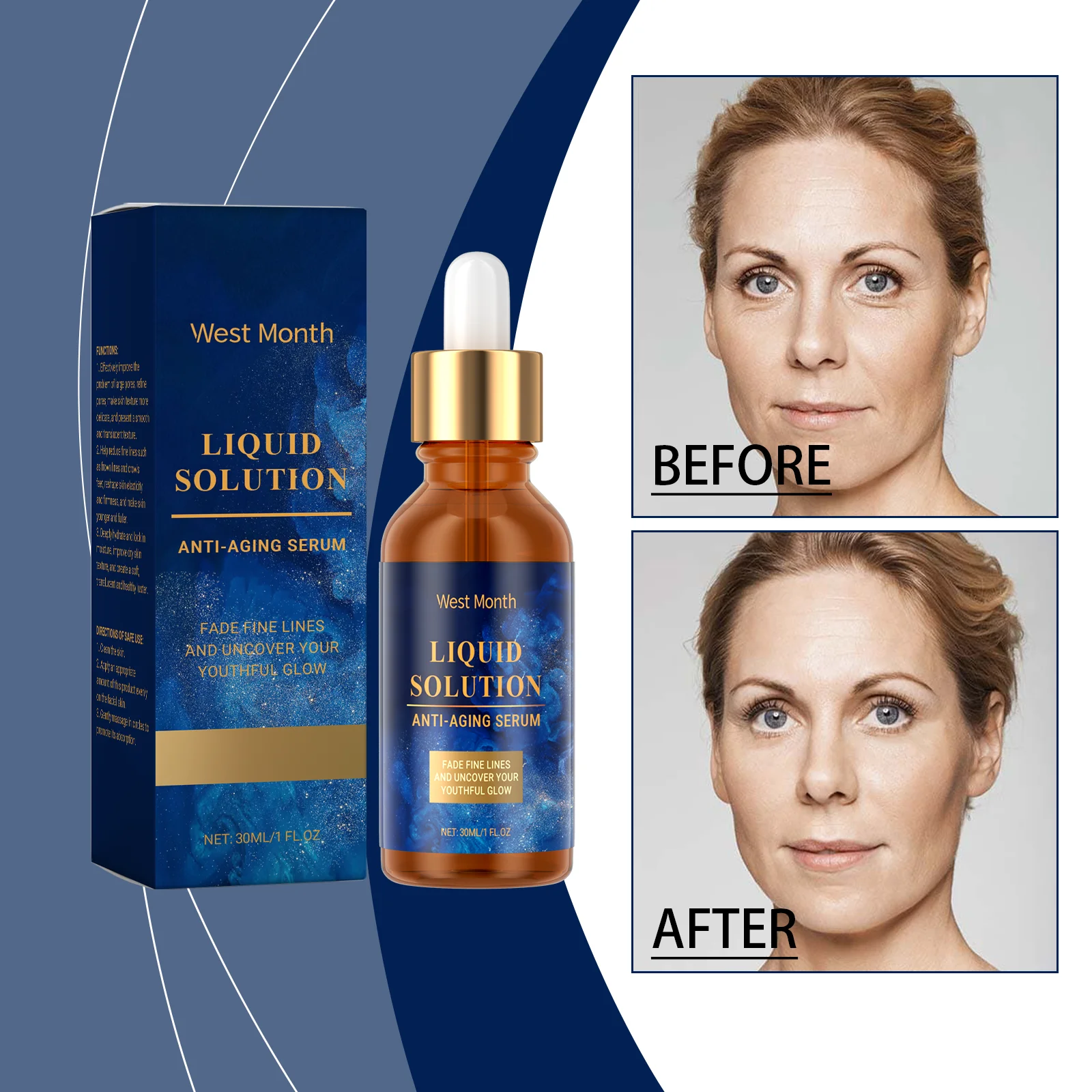 Firming Face Essence Delicate Pores Hydrating And Repairing Moisture To Improve Roughness
