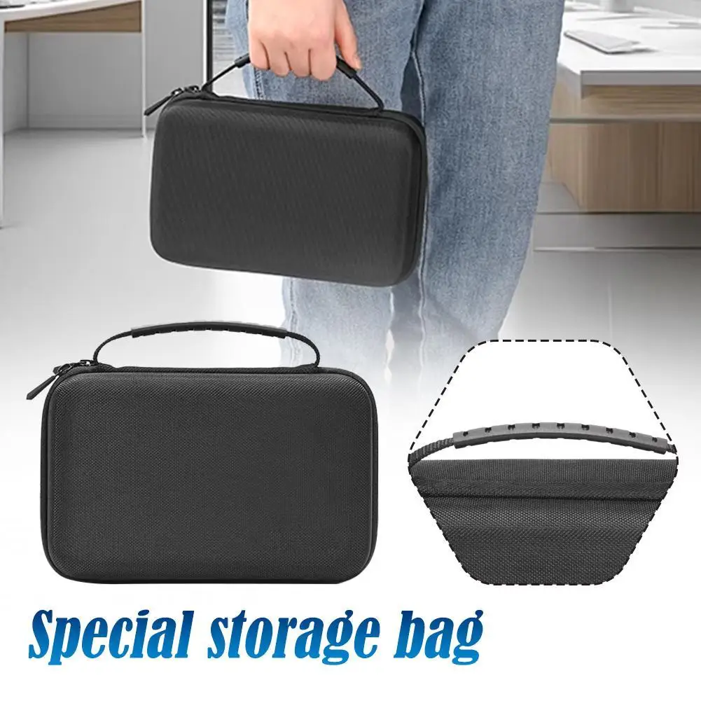 For Mac Mini M4 Storage Bag EVA Shock Resistance Anti Scrarch Computer Laptop Organizer Outdoor Travel Storage Nylon Case