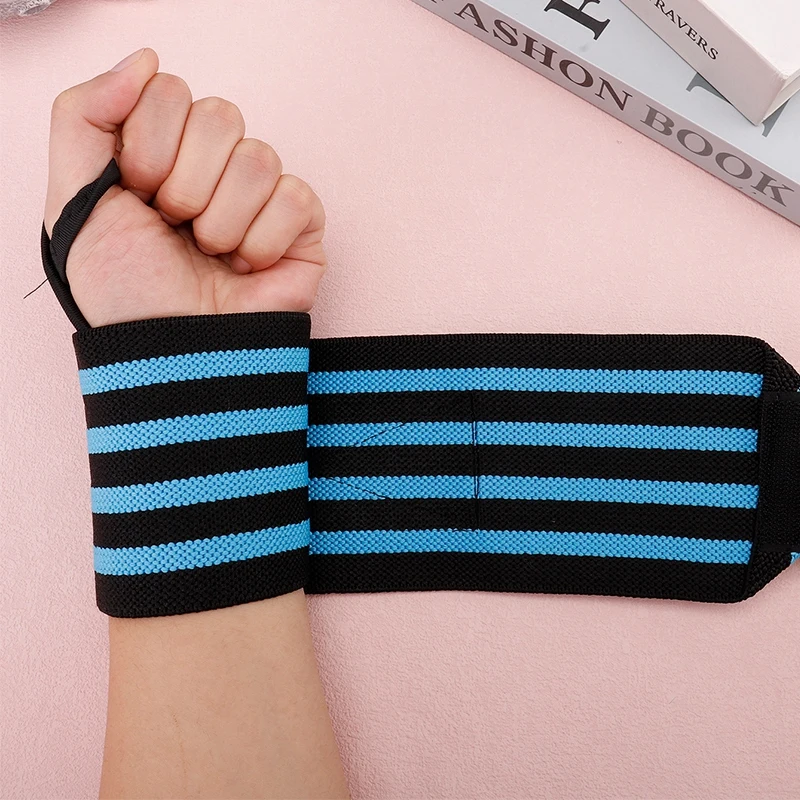 1PC New Bandage Weight Lifting Strap Fitness Gym Sports Wrist Wrap Hand Support Wristband Adjustable Adult Wrist Protector