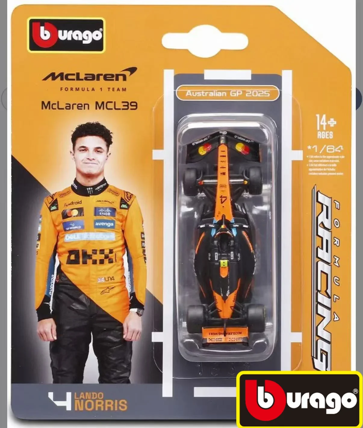 Bburago 1/64 2025 F1 SF-25 Leclerc- # 16 هاميلتون- # 44 RB21 Verstappen- # 1 # 22 MCL39 # 4 # 81 W16 سبيكة مصغرة دييكاست لعبة مجسمة هدية