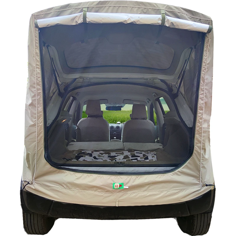 

Rear extension tent SUV self-driving tour Rear tent Pro-child tour Rainproof picnic Sunscreen RV travel Roof