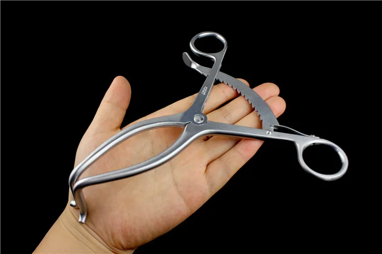 Medical Spinal Laminar Retractor Sheep Horn Blunt Hook Lumbar Cervical Traction Knife JZ Orthopedic Instruments