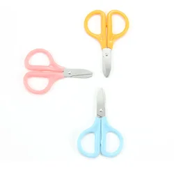 Household Mini Scissors Portable Scissors Student Hand-cut Paper-cut Office Stainless Steel Handmade Scissors Hand Tools