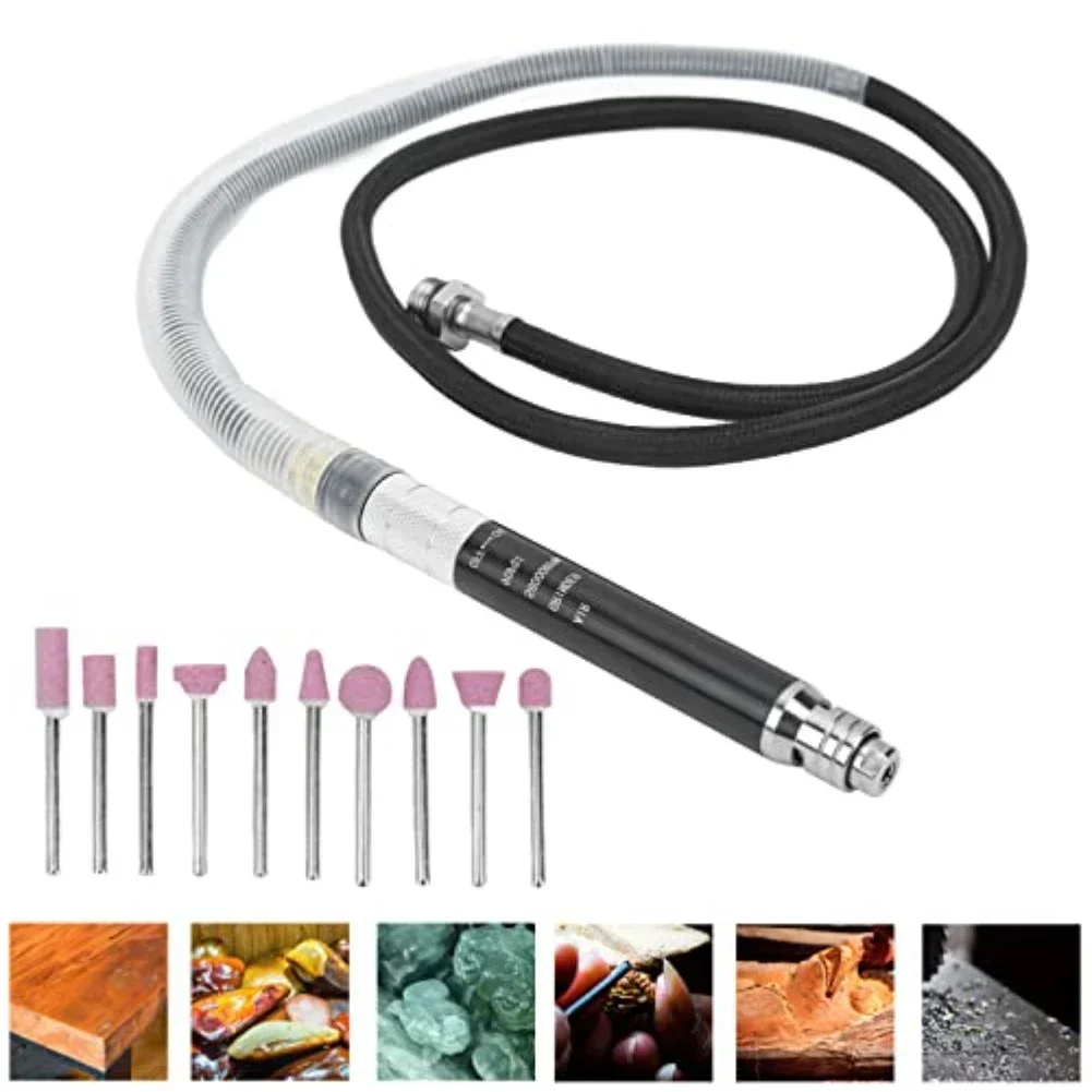 High-Speed Pneumatic Pencil Grinder Kit For Precision Cutting & Polishing Engraving Machine For Wood Jewelry