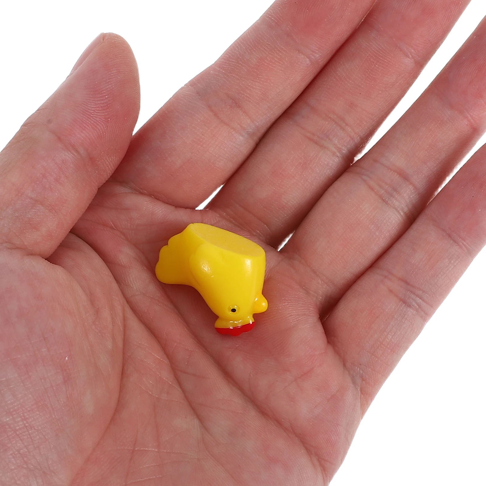 

10 Pcs Chicken Figurines Micro Landscape Mini Animals Figures Resin Miniature for Crafts