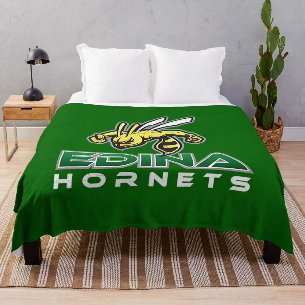 Edina Hornets Throw Blanket Giant Sofa Designers Blankets