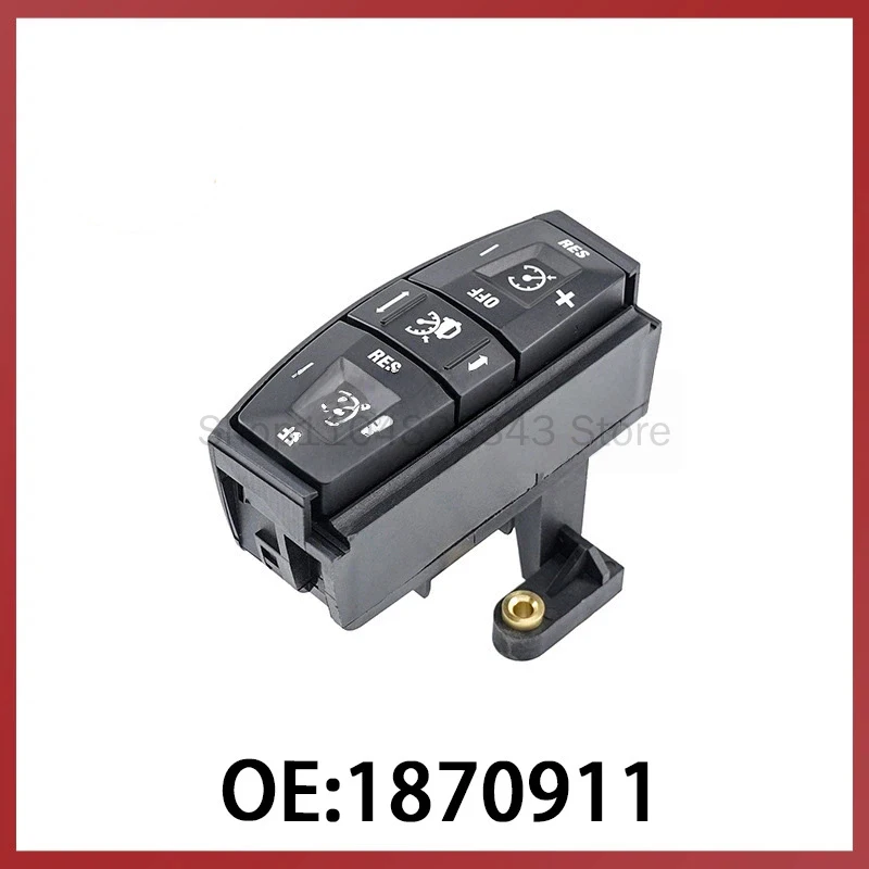 1870911 Compatible with Scania Trucks Glass Lifter Switch Power Window Lift Control Master Switch