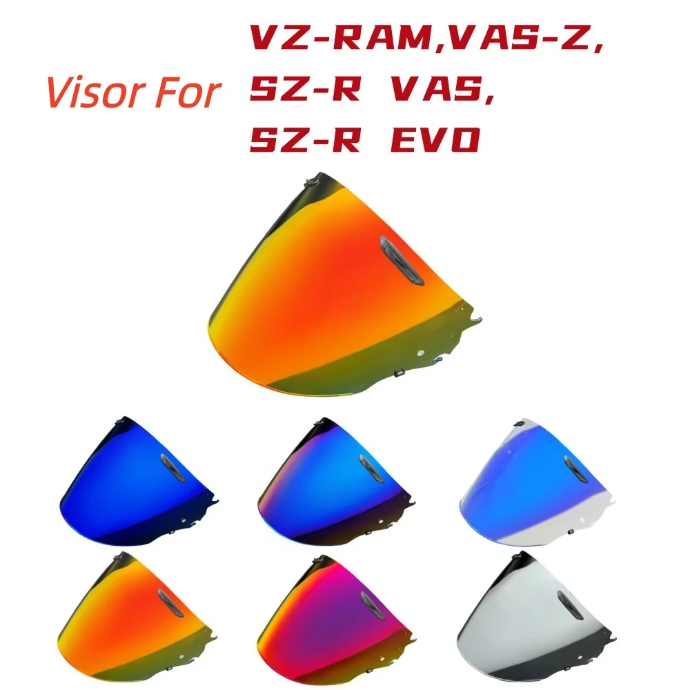 Helmet Visor Shield Compatible with Arai VAS-Z RAM-X VZ-RAM SZ-R EVO Models - Glass Windshield Len Replacement Shield for Motorc
