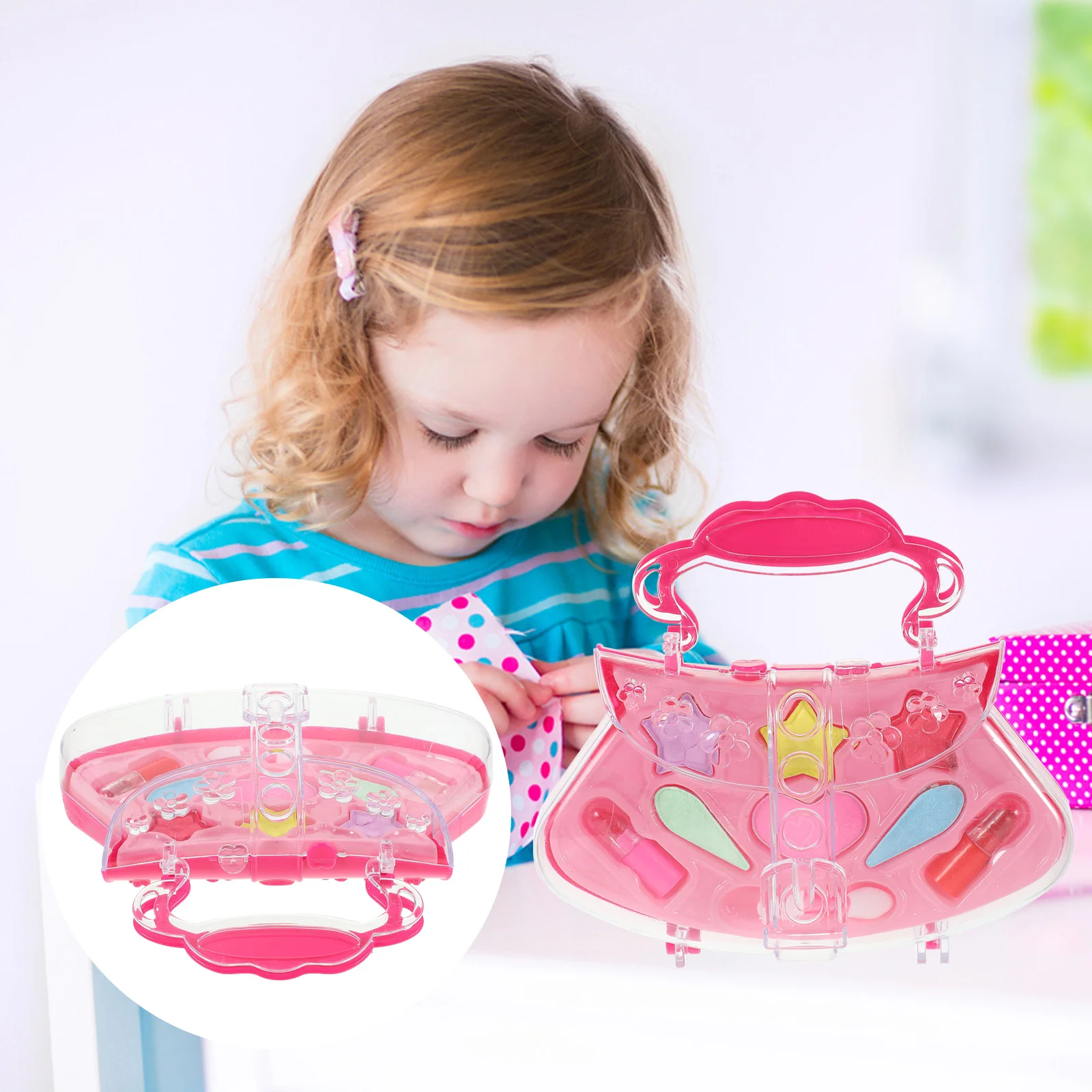 kids makeup set case for girl kids makeup play set children cosmetics set kids beauty set girls make up set