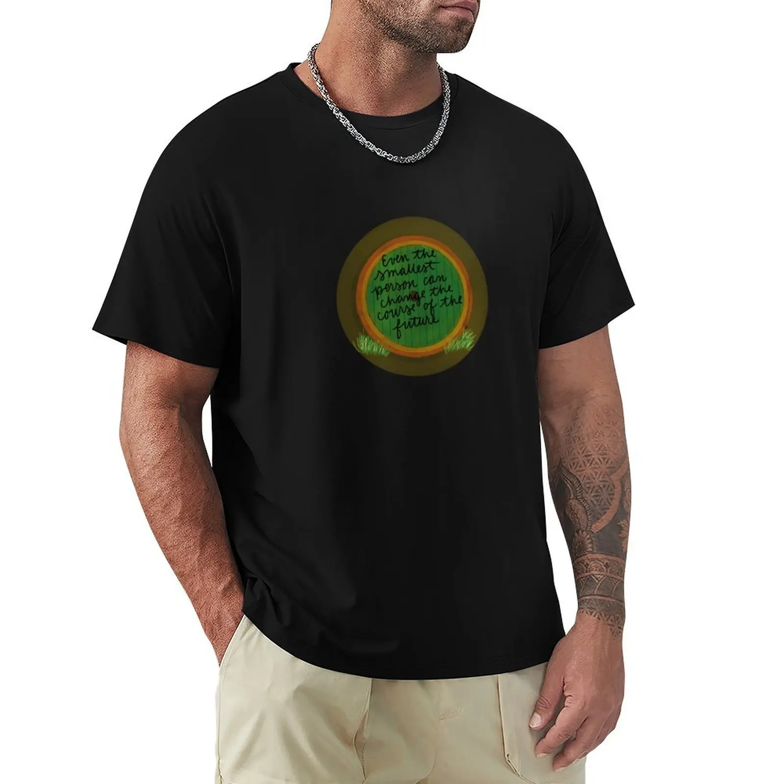Even the smallest person T-Shirt Plus Size All Match Tee Shirt