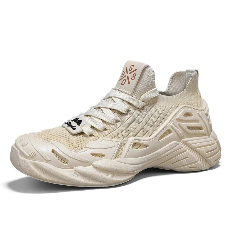 

Men's motorcycle shoes, teenagers' fly woven breathable sports and leisure shoes