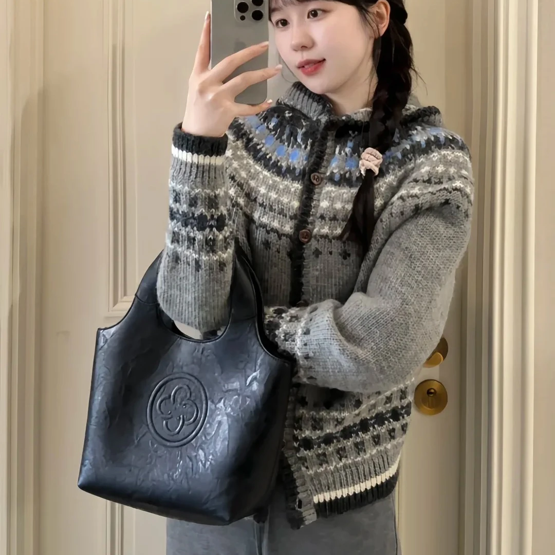 

Cile Folded Buet Bag Women's Crossbody Purse Small Basket Design Lip White Color Briti Sle Single oulder Bag