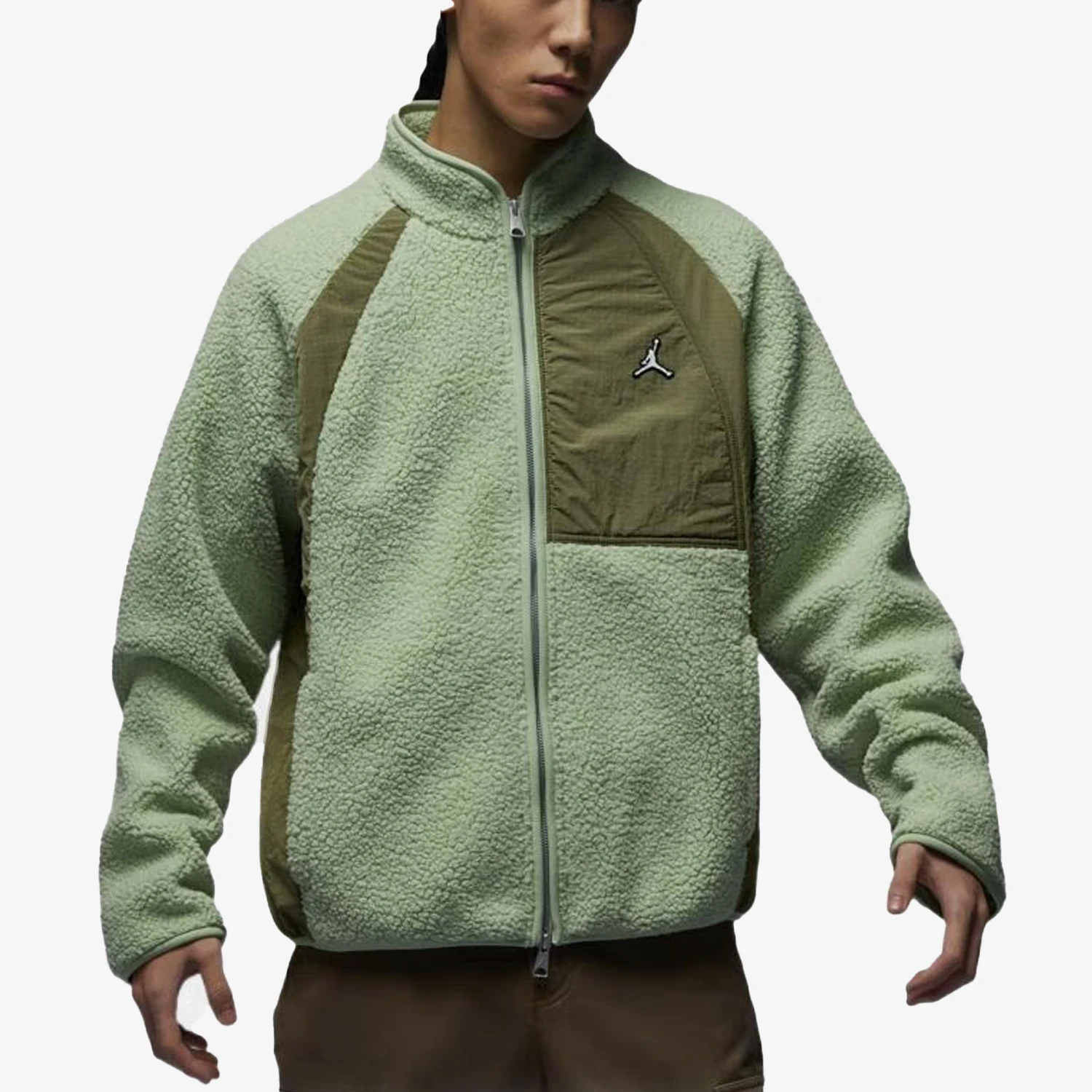 

Nike Official Genuine JORDAN Men's Sports Casual Warm Stand Collar Jacket FV8450-343