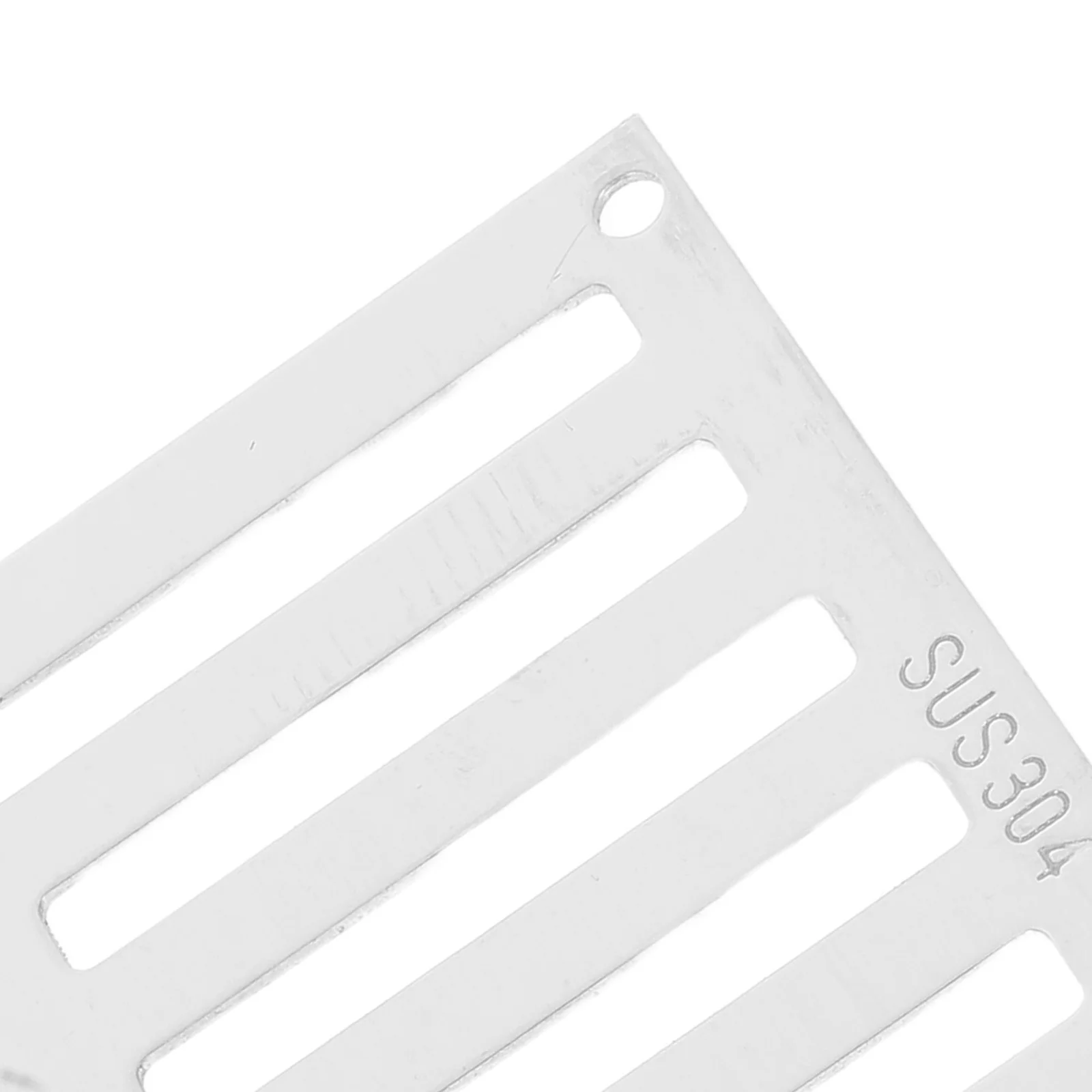 الفولاذ المقاوم للصدأ الطابق استنزاف 12.5X12.5Cm في الهواء الطلق مربع صر الجانب جدار جبل الصرف شبكة الثقيلة مانعة لتسرب الماء #2