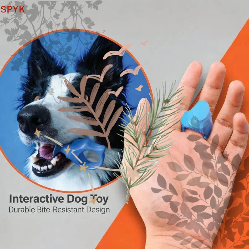 PP Pet Brush Teeth Assist Finger Coat Anti-bite Hand: Bite-resistant Dog Auxiliary Tools Easy