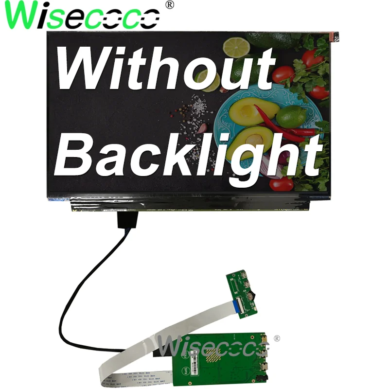 15.6 Inch 4K Without Backlight LCD Display 3840x2160 Screen USB-C Driver Board For 3D Printers Projectors Display