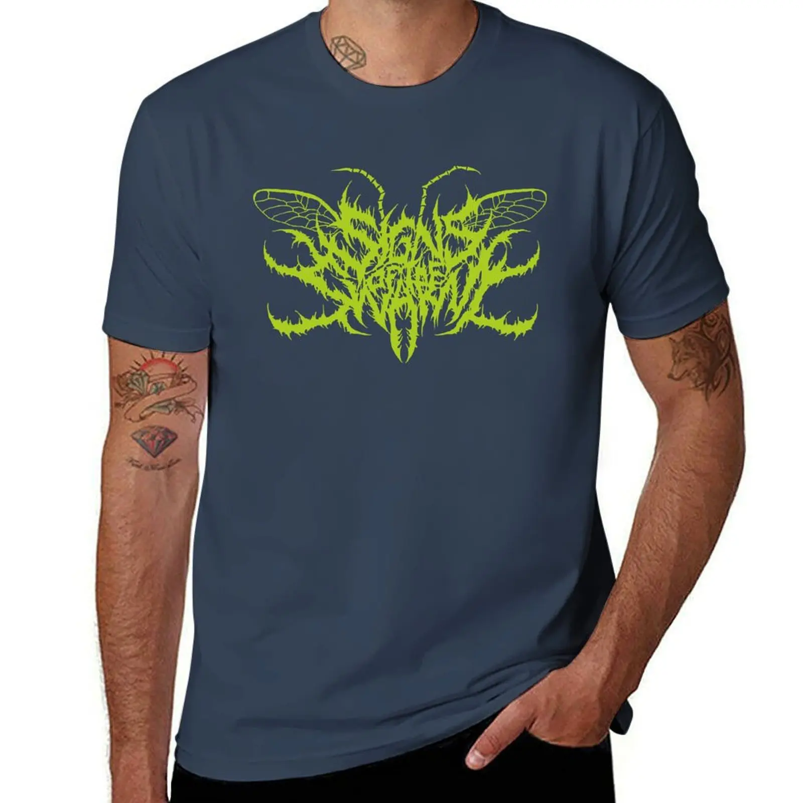 

Mens Womens Deathcore Whitechapel Band Funny Fans T-Shirt Labor Work Casual T-Shirt