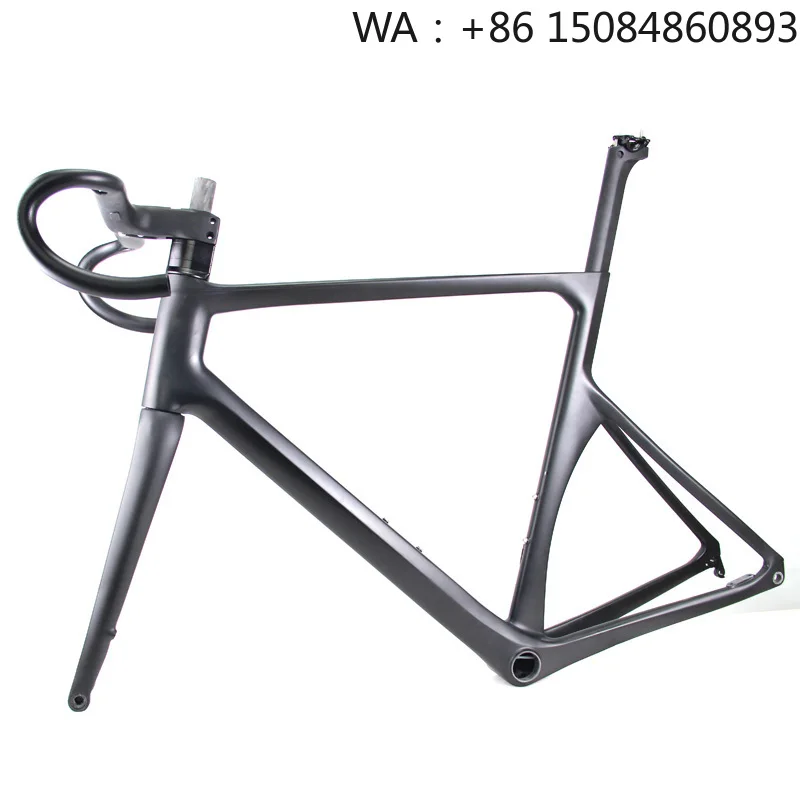 

700c Aero Road Frame Set, carbon fiber material, disc brake style, support surface color customization