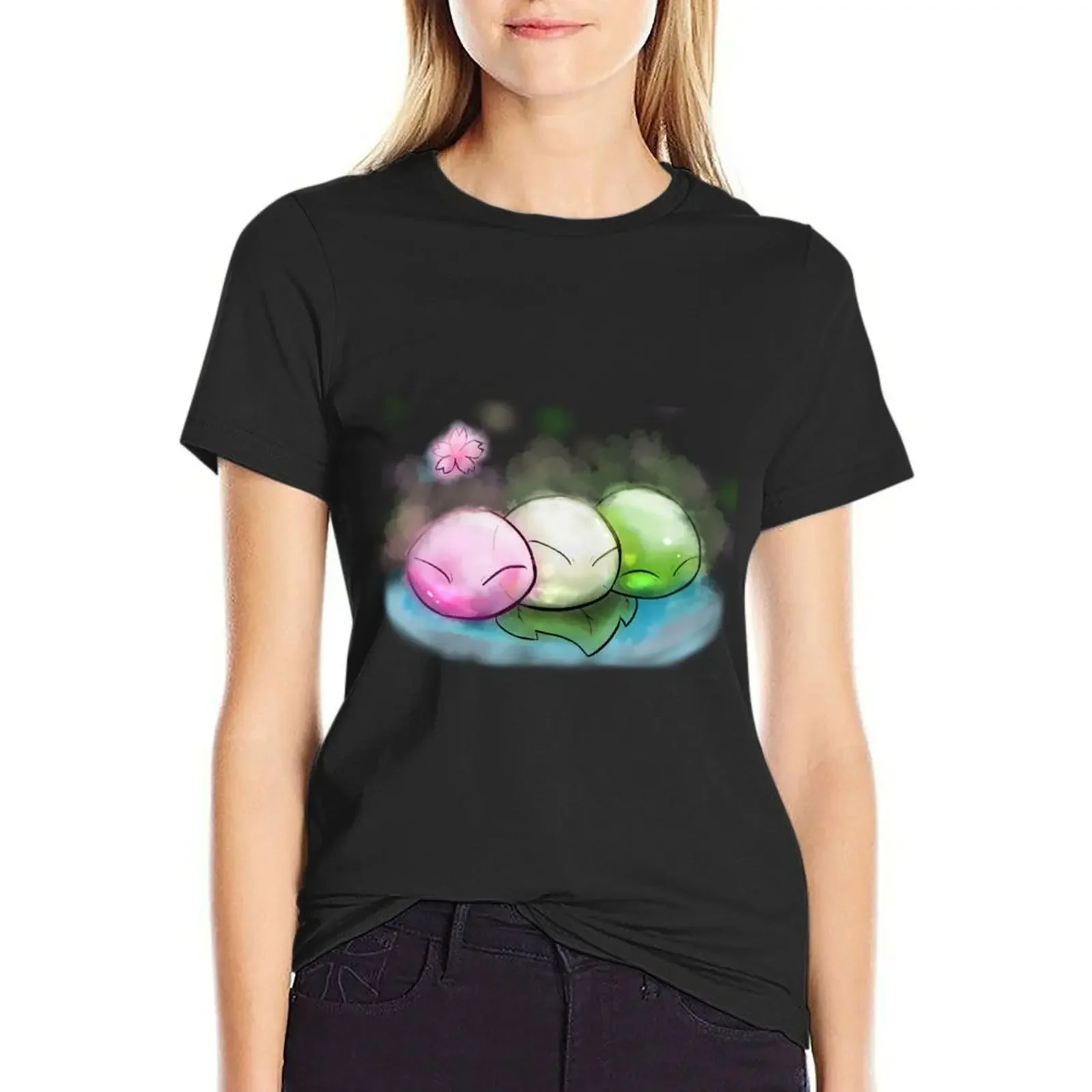 

Springtime Slimes T-Shirt cute clothes new edition plain aesthetic clothes T-shirt Women
