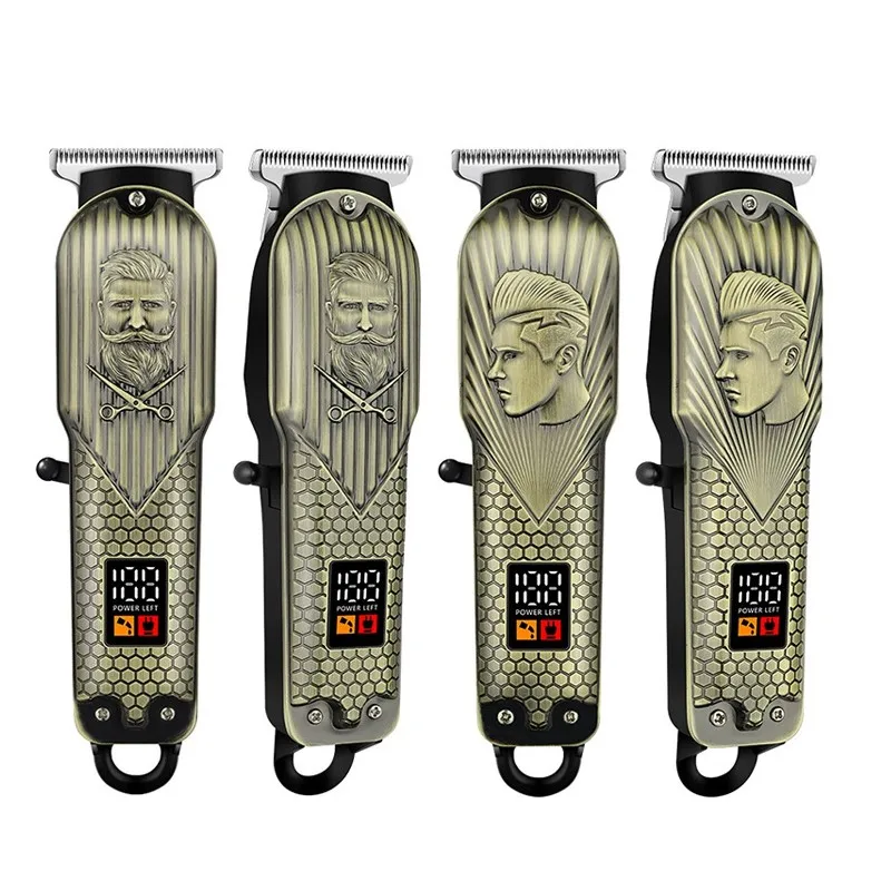 

Beard Trimmer for Men Professional Hair Clipper with LCD Display, USB Rechargeable Hair Trimmer, Durable and Easy to Carry