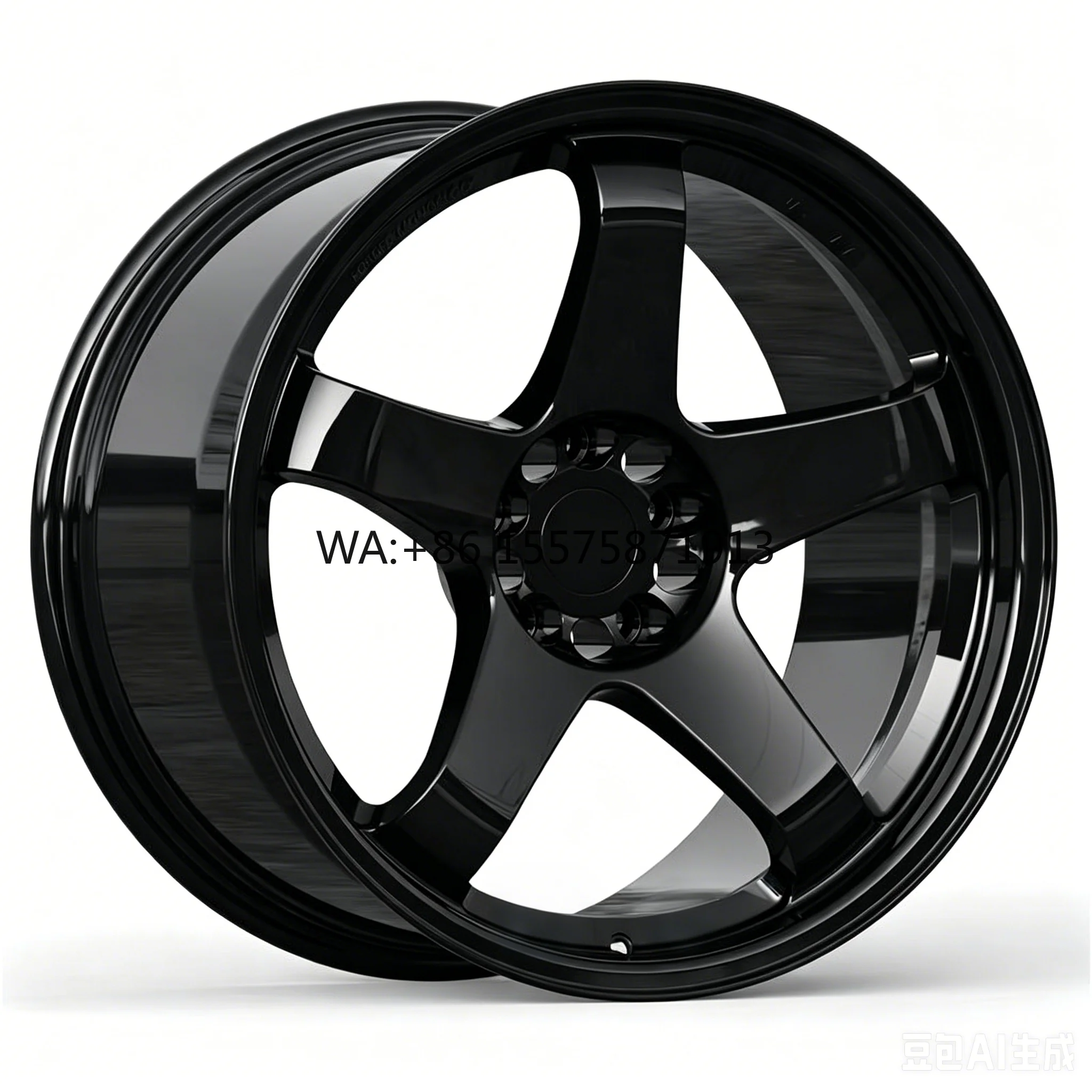 For Forged Alloy Rim Fit 300ZX 350Z 370Z GT500 R32 R34 GTR 4X100 5x112 5x114.3 5x120 Racing Wheel