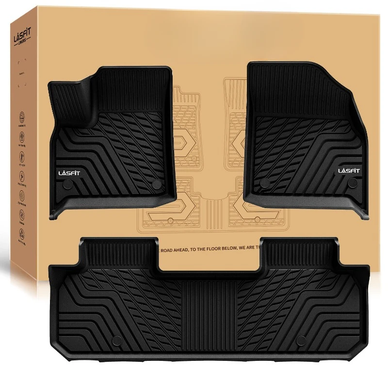 For 2018-2023 Chevrolet Traverse Floor Mats Liners Set TPE All-Weather Guard  United States