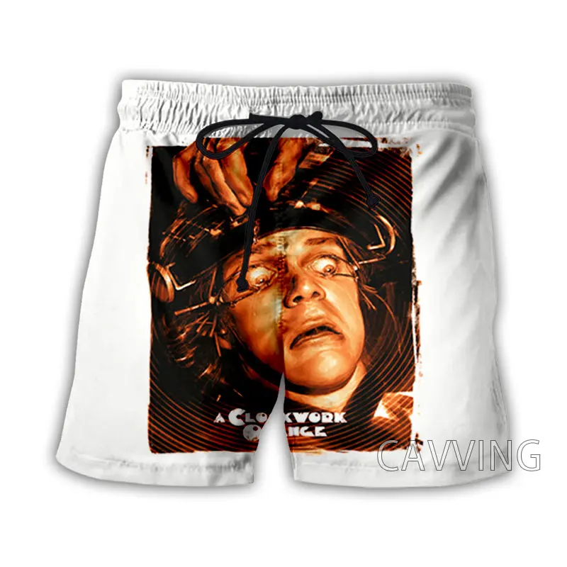 CAVVING 3D Printed  Movie A Clockwork Orange  Beach Shorts Streetwear Quick Dry Shorts Sweat Shorts for Women/men   K02