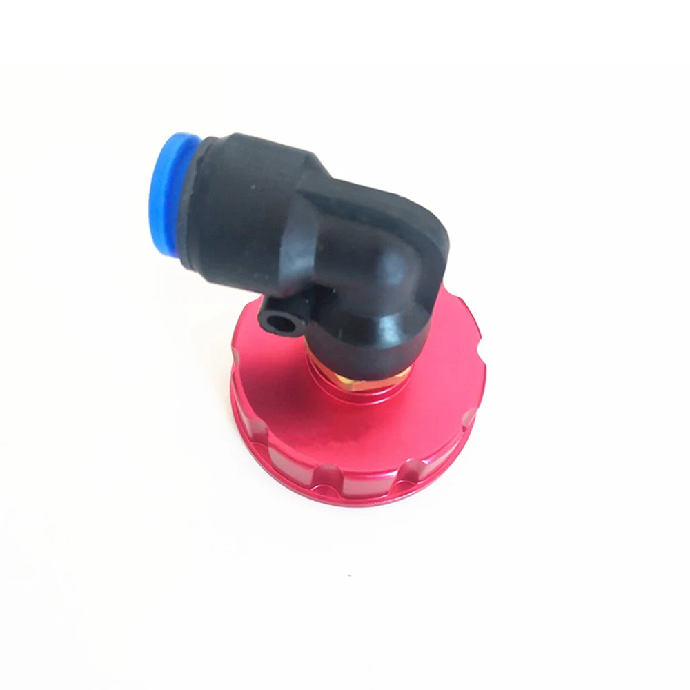 1 pz in alluminio CNC coperchio del tamburo dell'olio tappo del serbatoio del carburante accessori per vasi per modello di drone aereo RC rosso anguria